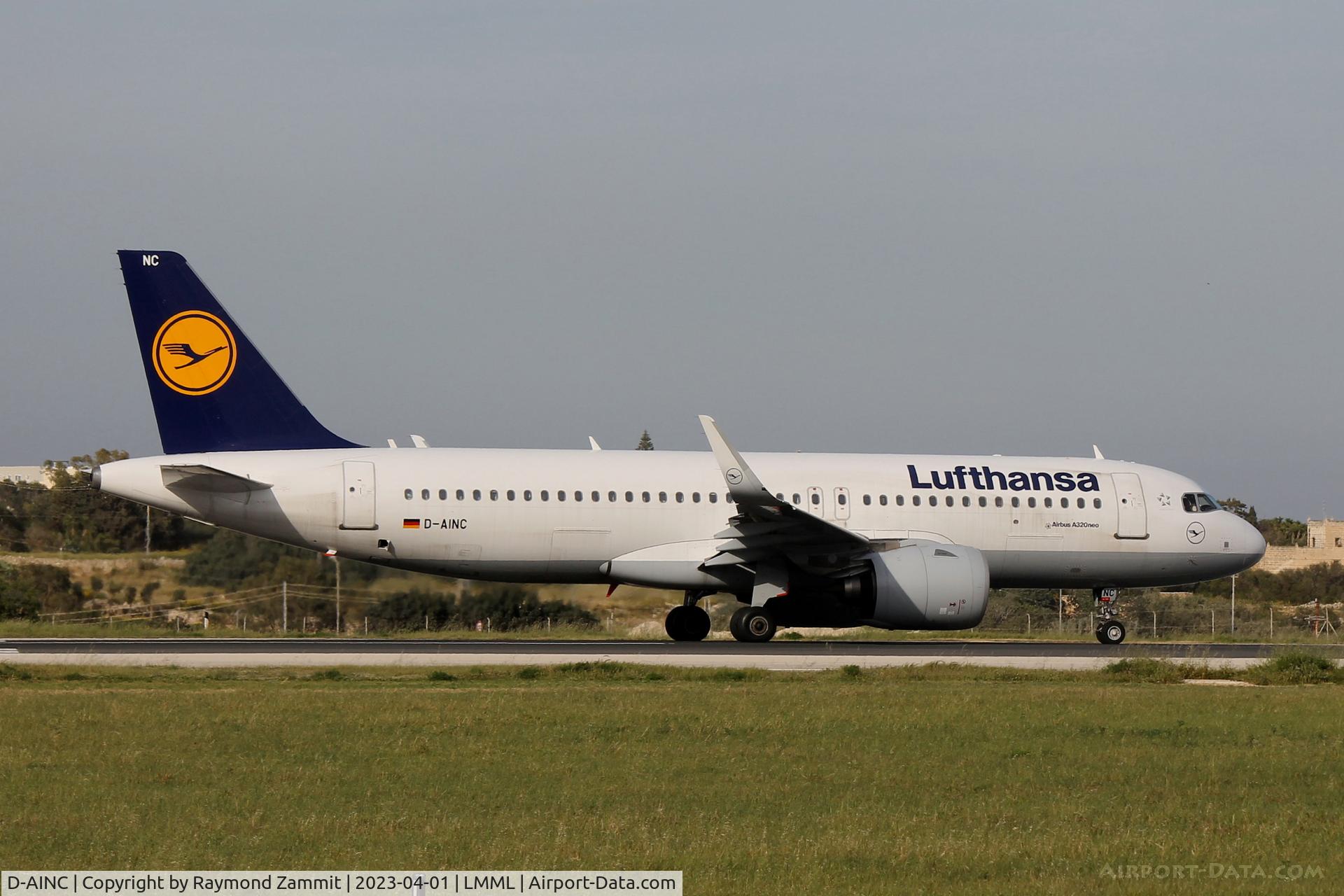 D-AINC, 2016 Airbus A320-271NEO C/N 6920, A320 D-AINC Lufthansa