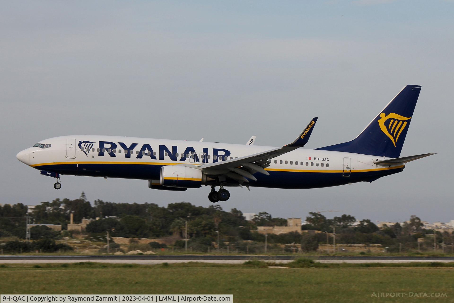 9H-QAC, 2017 Boeing 737-8AS C/N 44789, B737-800 9H-QAC Malta Air
