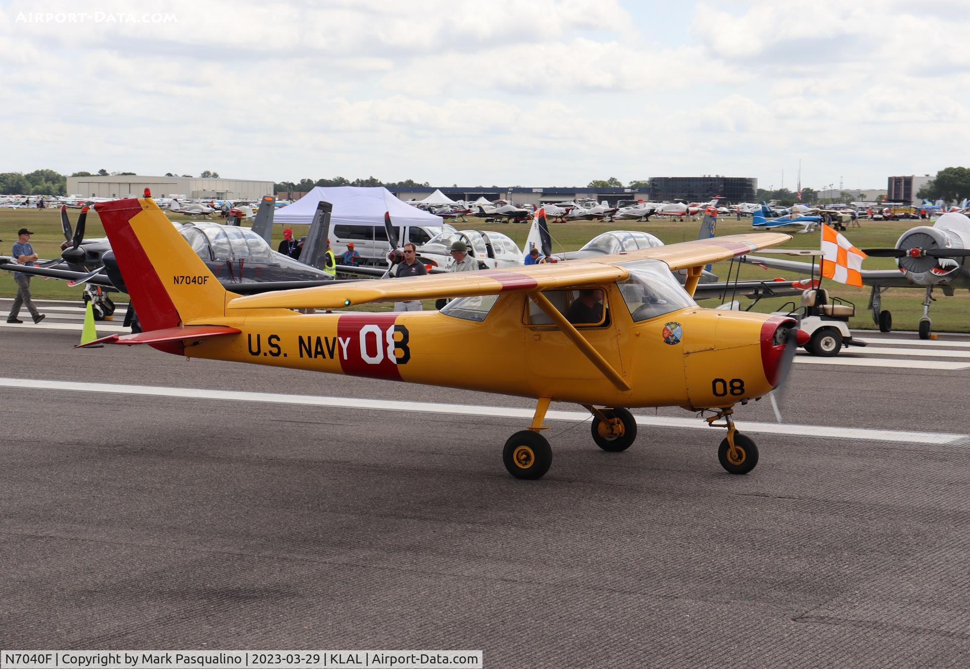 N7040F, 1966 Cessna 150F C/N 15063640, Cessna 150F