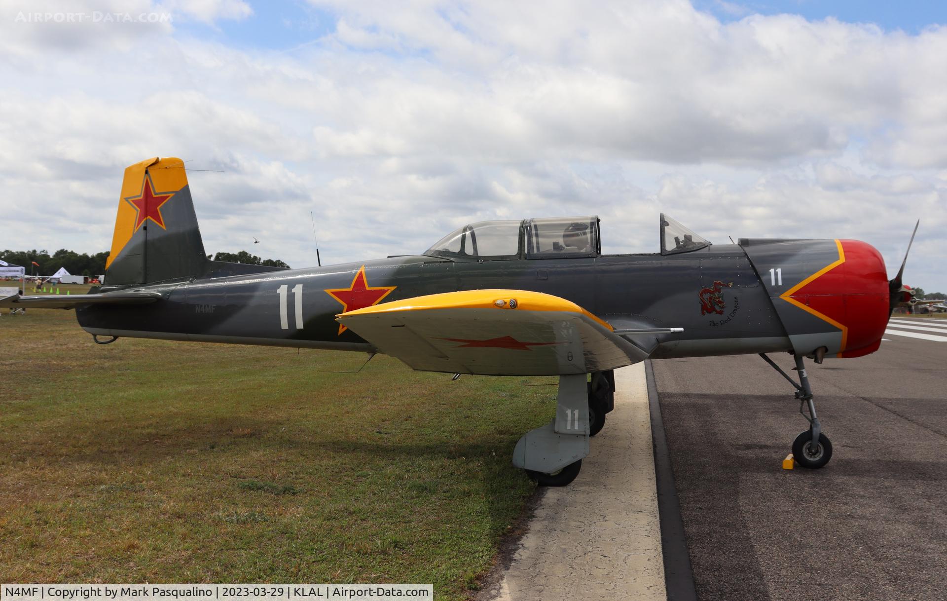N4MF, Nanchang CJ-6 C/N 2951203, Nanchang CJ-6