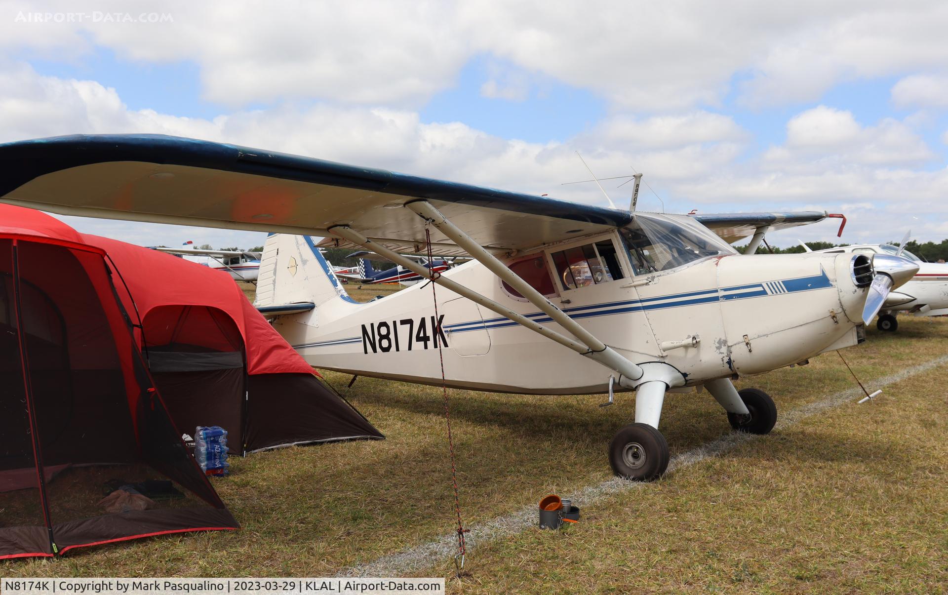 N8174K, 1946 Stinson 108-1 Voyager C/N 108-1174, Stinson 108-1