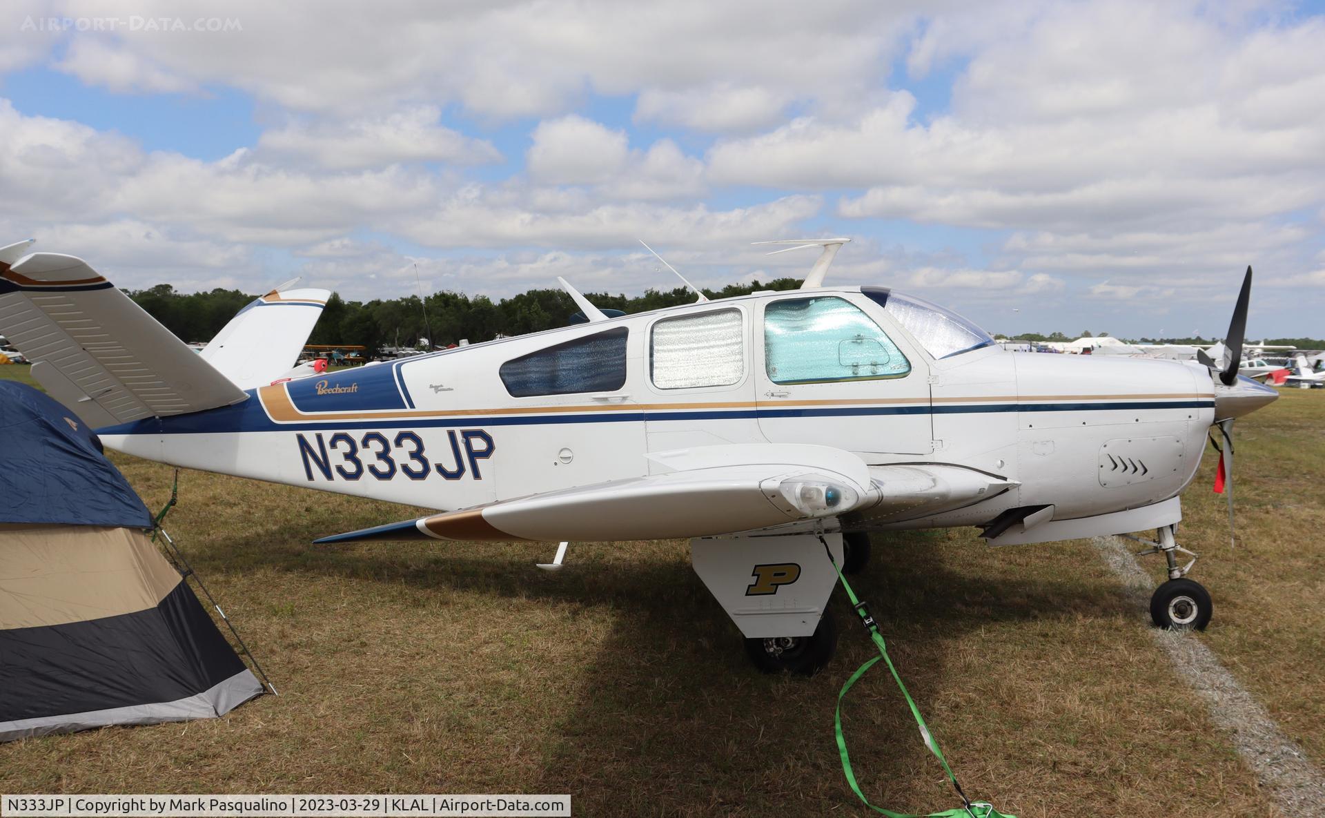 N333JP, 1967 Beech V35 Bonanza C/N D-8539, Beech V35