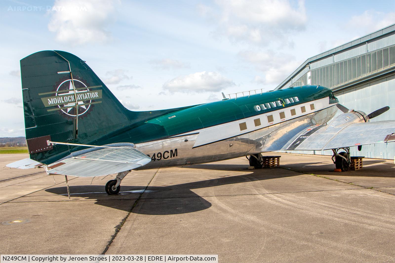 N249CM, 1943 Douglas DC-3C (C-47A-1-DK) C/N 11926, edre