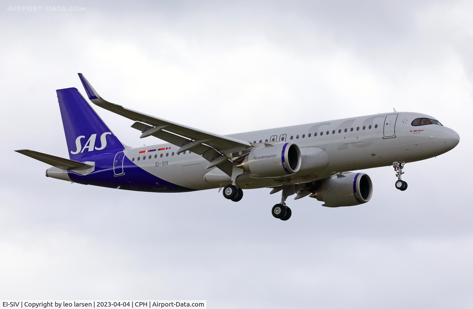 EI-SIV, 2023 Airbus A320-251N C/N 11206, Copenhagen 4.4.2023