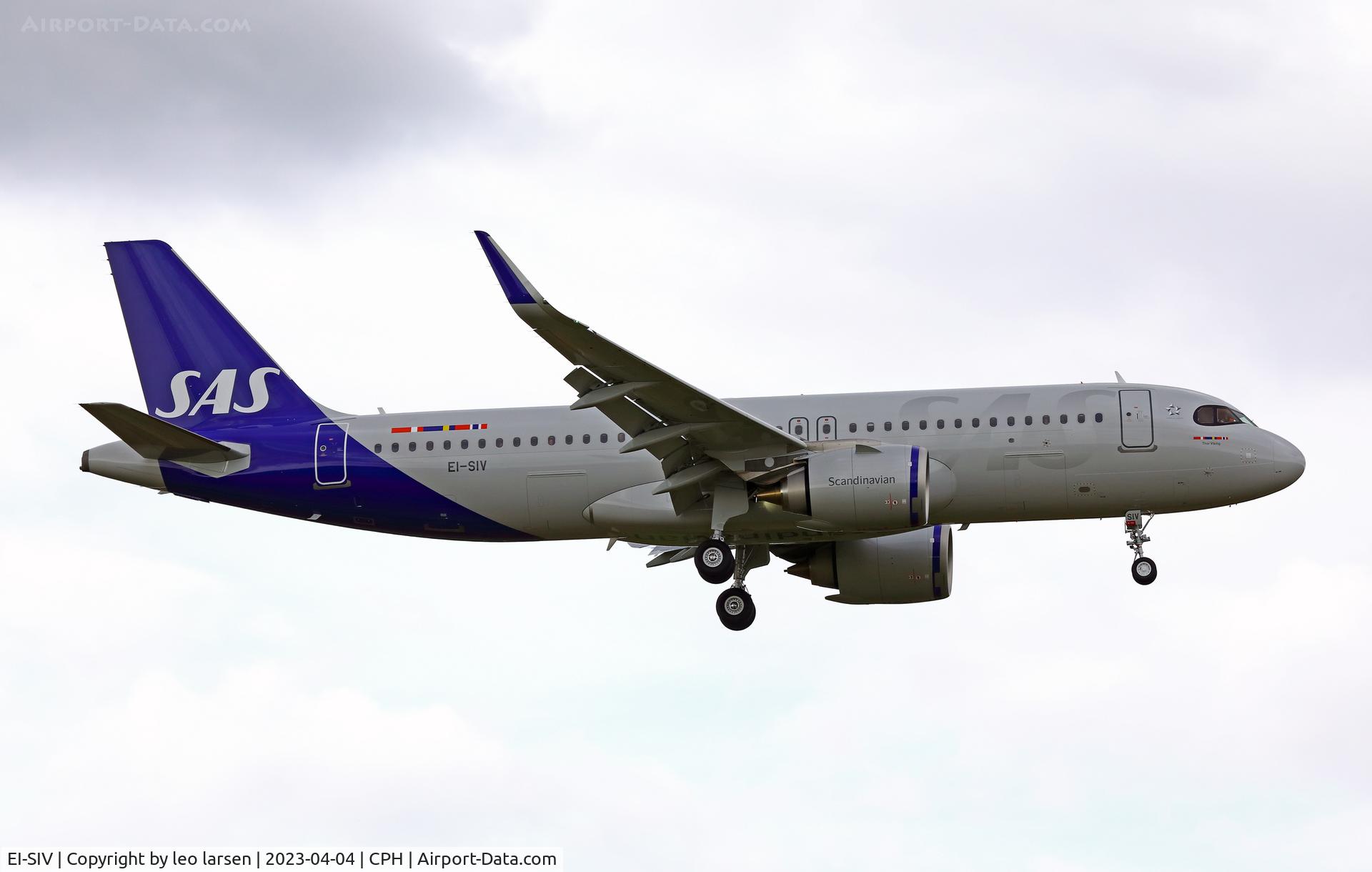 EI-SIV, 2023 Airbus A320-251N C/N 11206, Copenhagen 4.4.2023