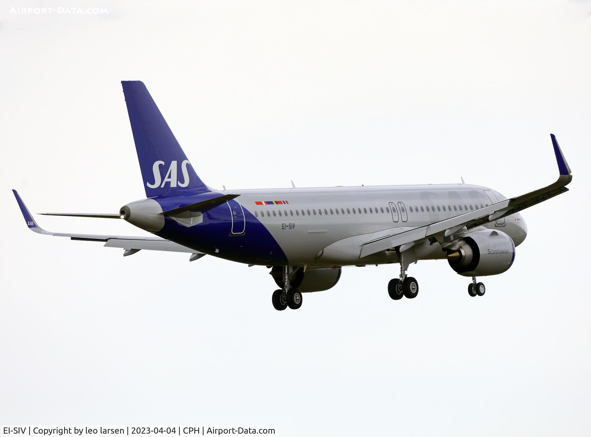 EI-SIV, 2023 Airbus A320-251N C/N 11206, Copenhagen 4.4.2023