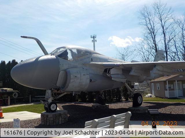 161676, Grumman A-6E Intruder C/N I-653, On display at the Williamsport PA War Memorial, a must see