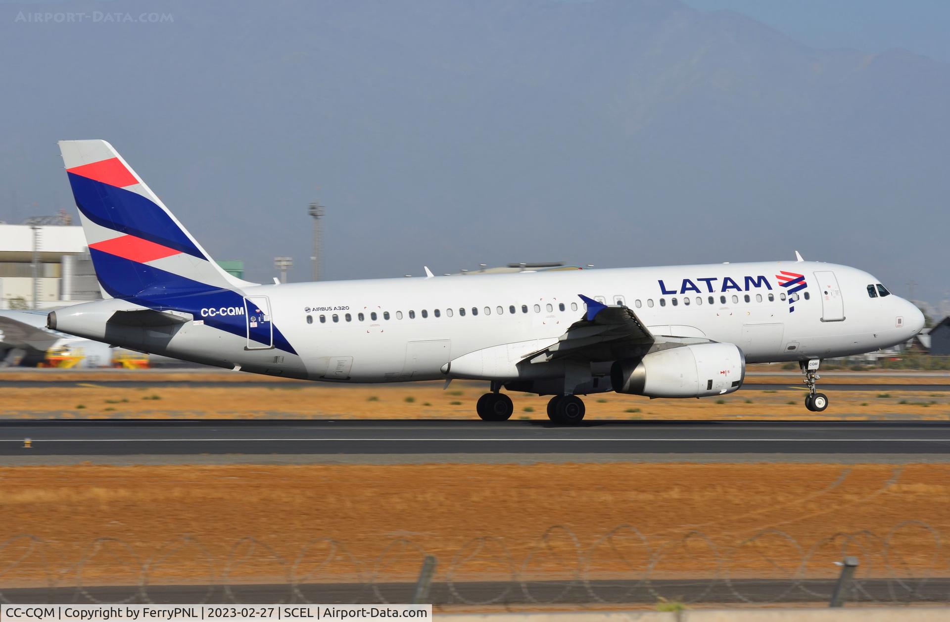 CC-CQM, 2007 Airbus A320-233 C/N 3280, Latam A320 taking-off