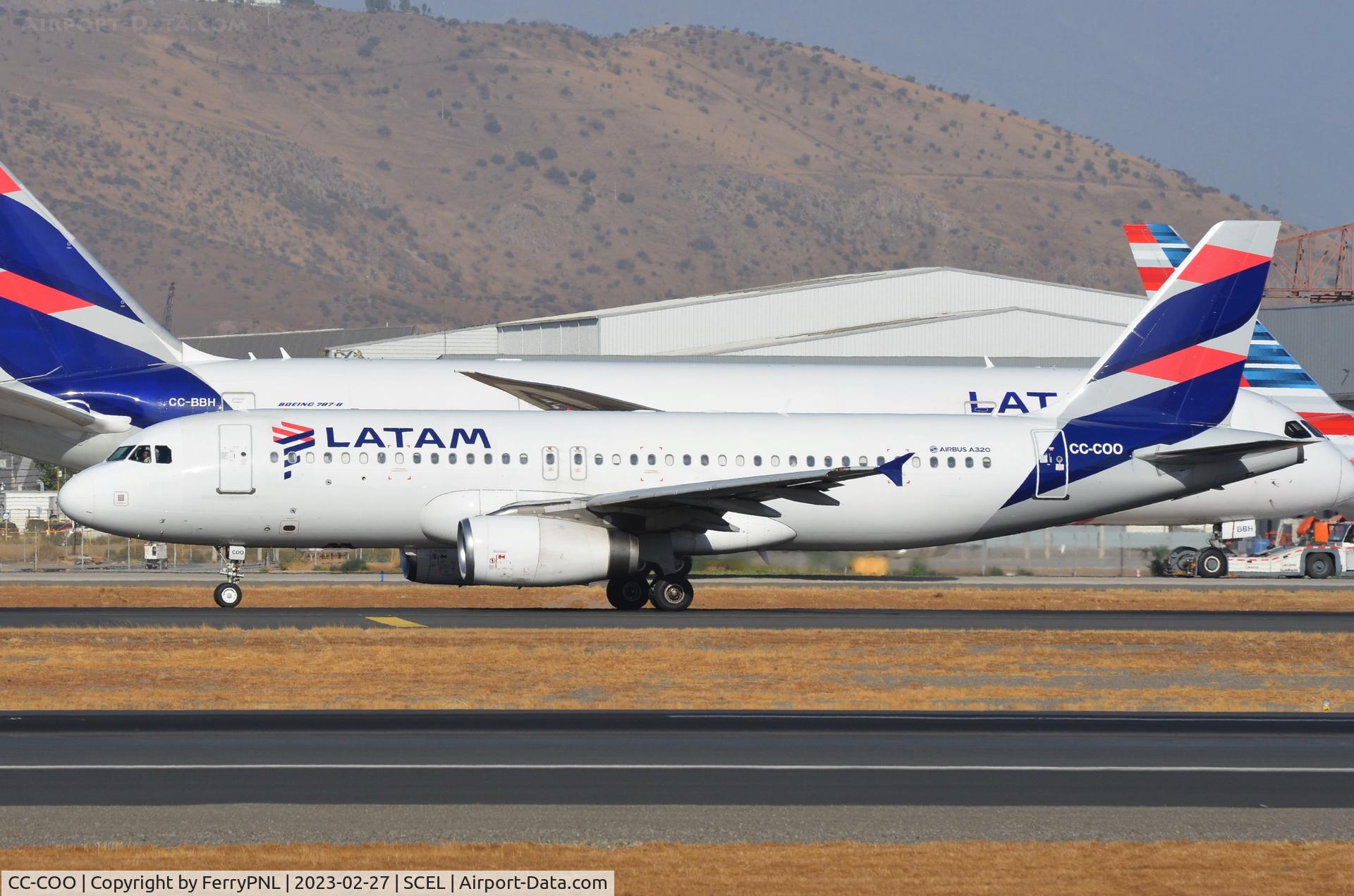 CC-COO, 2002 Airbus A320-233 C/N 1854, Latam A320