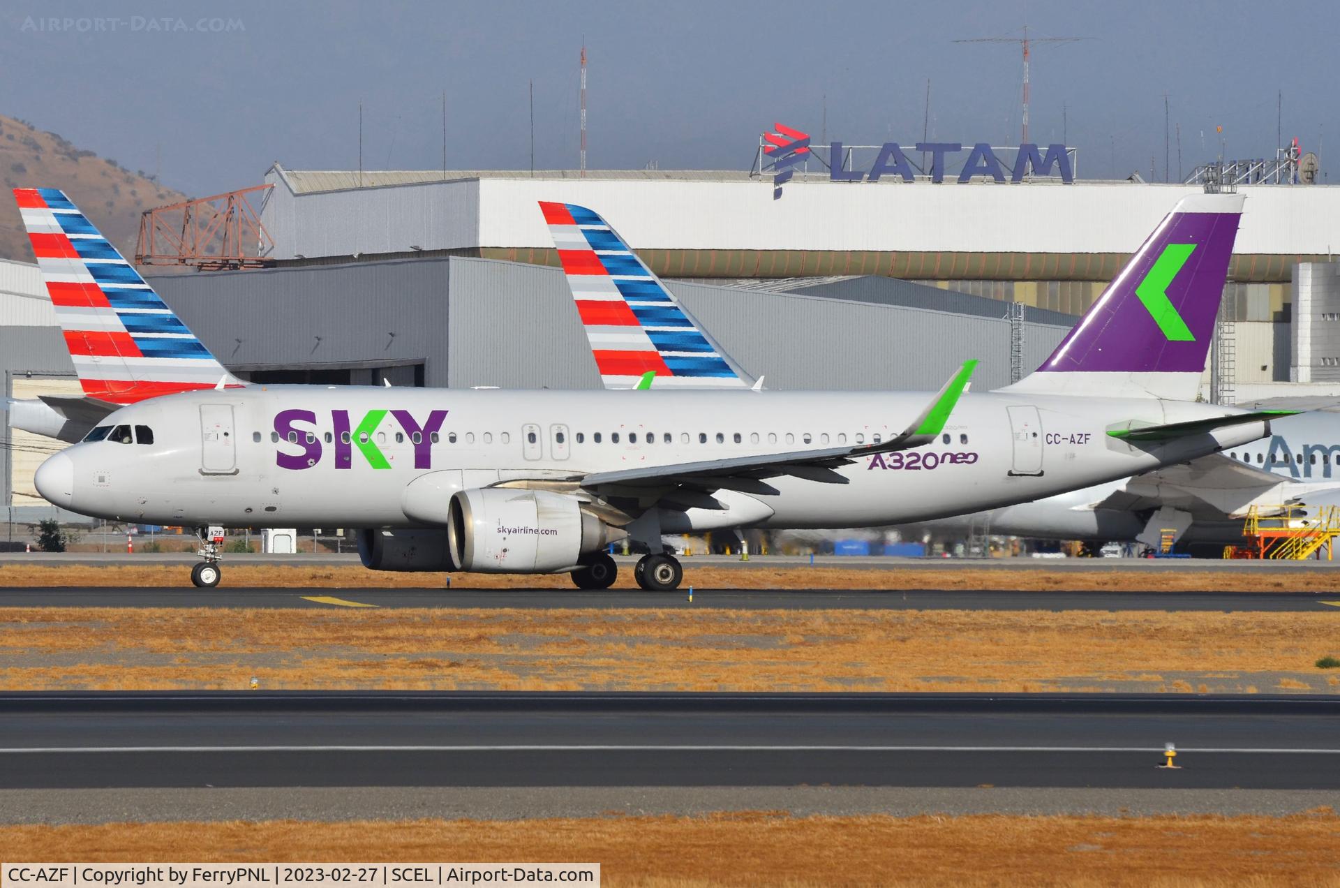 CC-AZF, 2018 Airbus A320-251N C/N 8497, Sky A320N