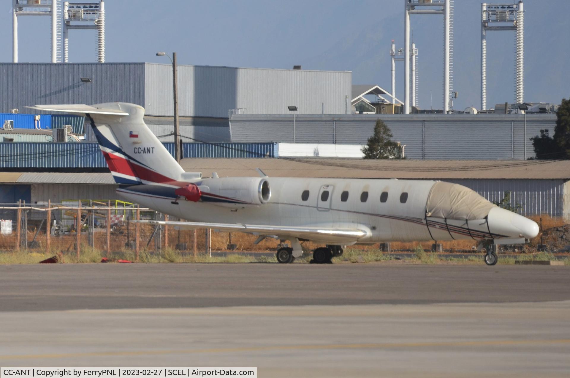 CC-ANT, 1987 Cessna 650 Citation III C/N 650-0131, MissionAir Chile Ce650 parked