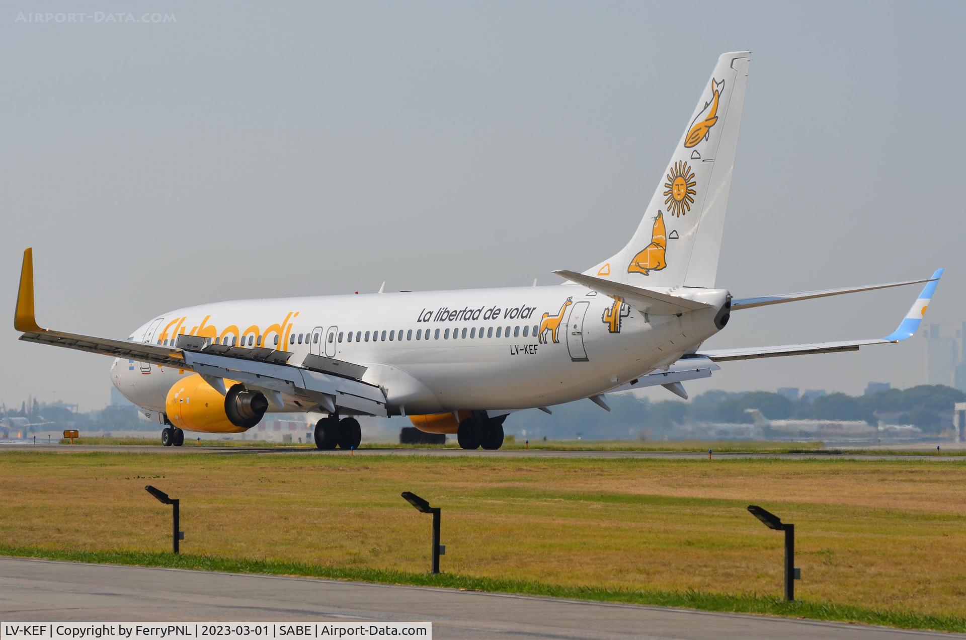 LV-KEF, 2010 Boeing 737-8U3 C/N 30147, Flybondi B738