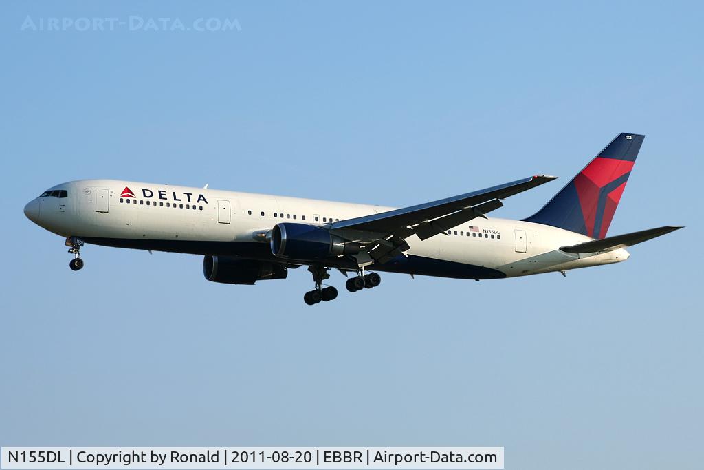 N155DL, 1991 Boeing 767-3P6 C/N 25269, at bru