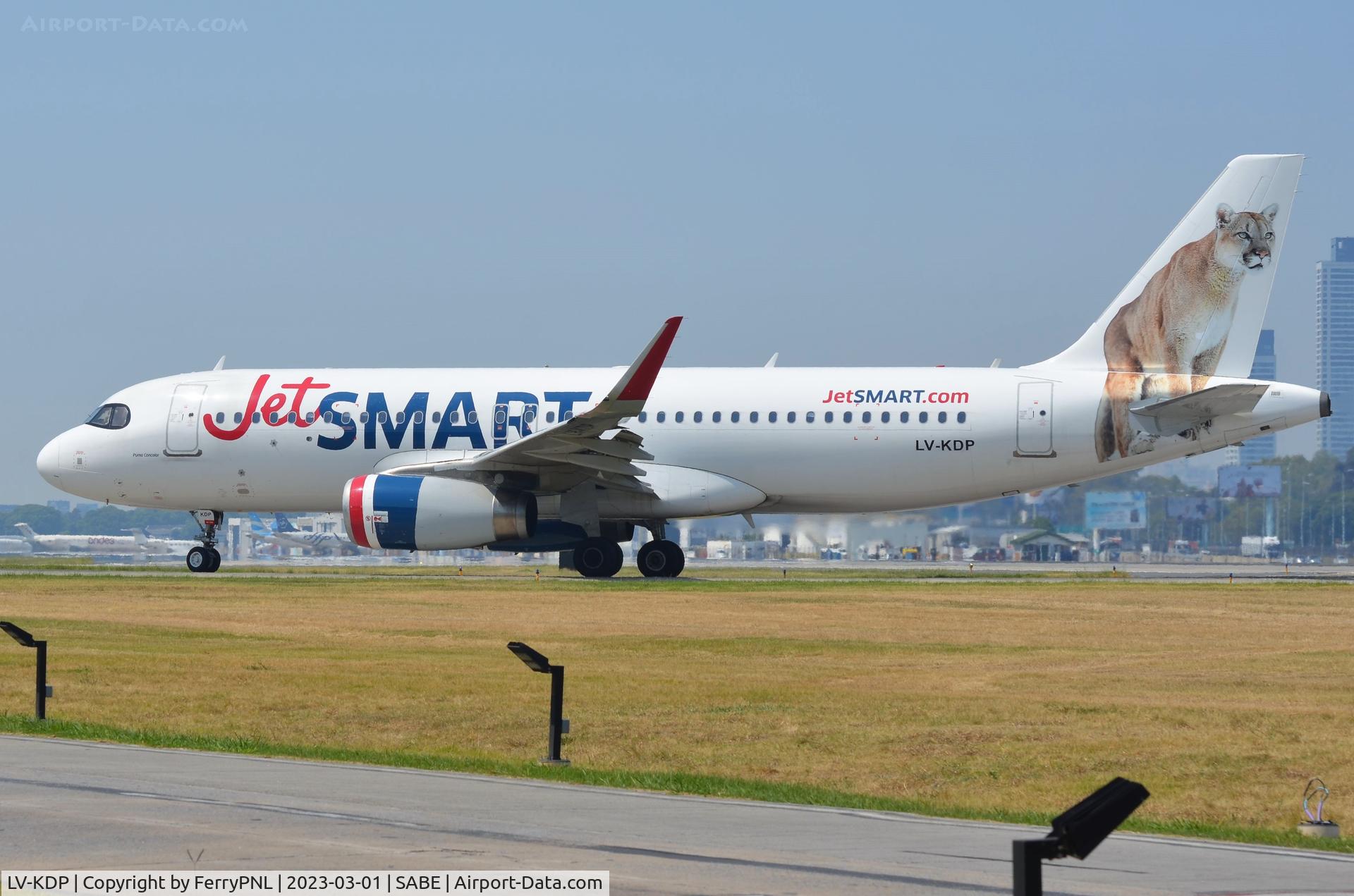 LV-KDP, 2018 Airbus A320-232 C/N 8493, Arrival of the Puma A320