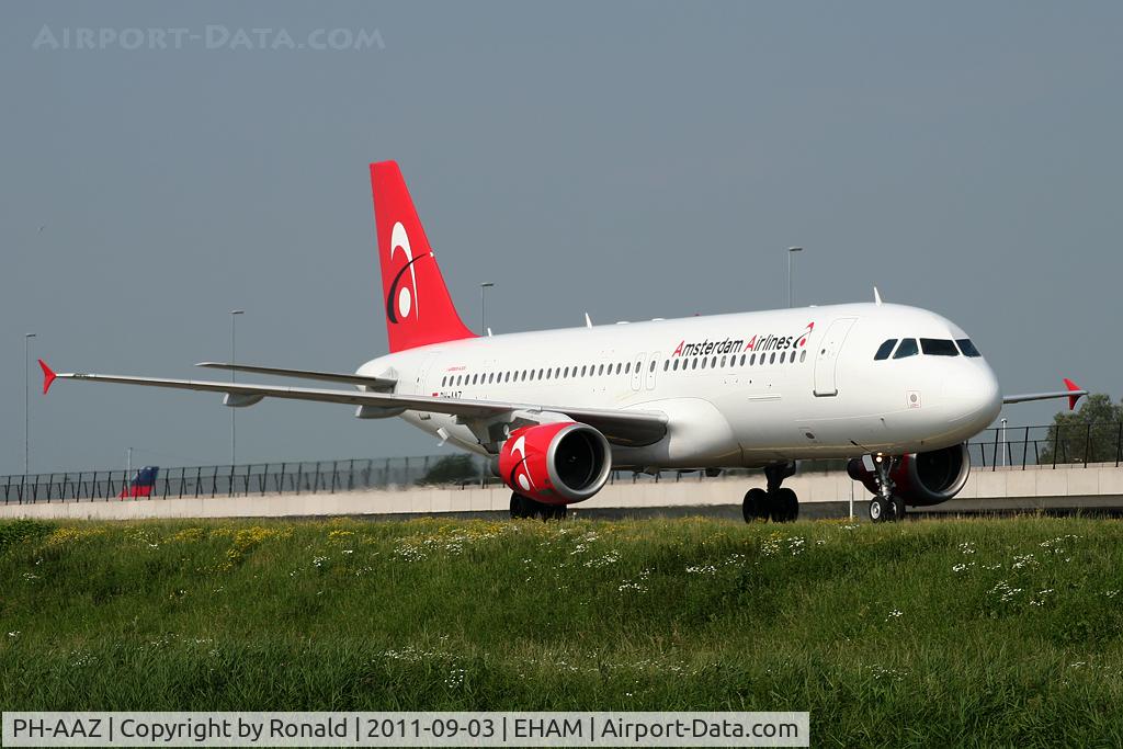 PH-AAZ, 1996 Airbus A320-232 C/N 565, at spl