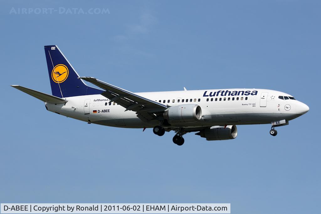 D-ABEE, 1991 Boeing 737-330 C/N 25216, at spl