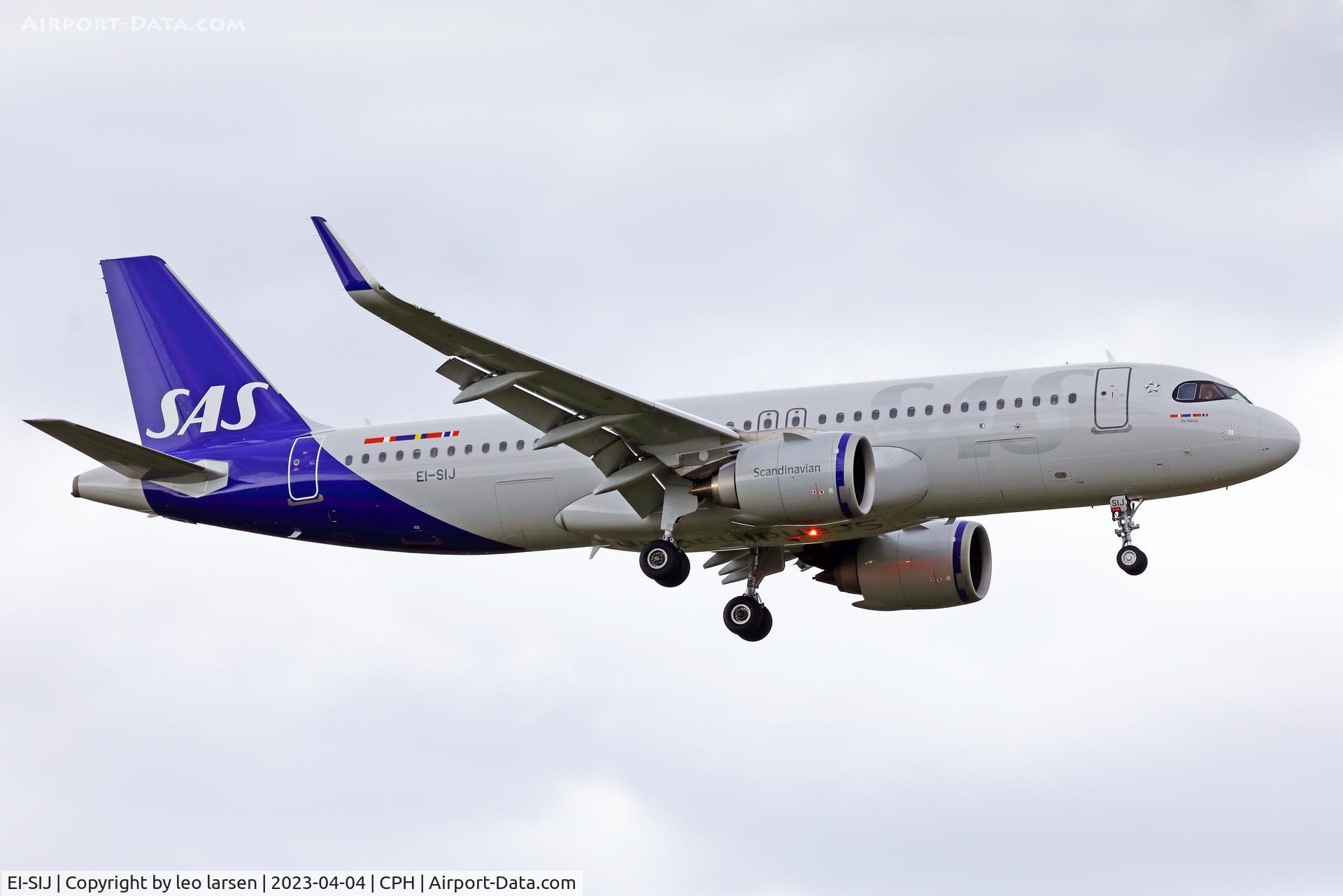 EI-SIJ, 2022 Airbus A320-251N C/N 10752, Copenhagen 4,4,2023