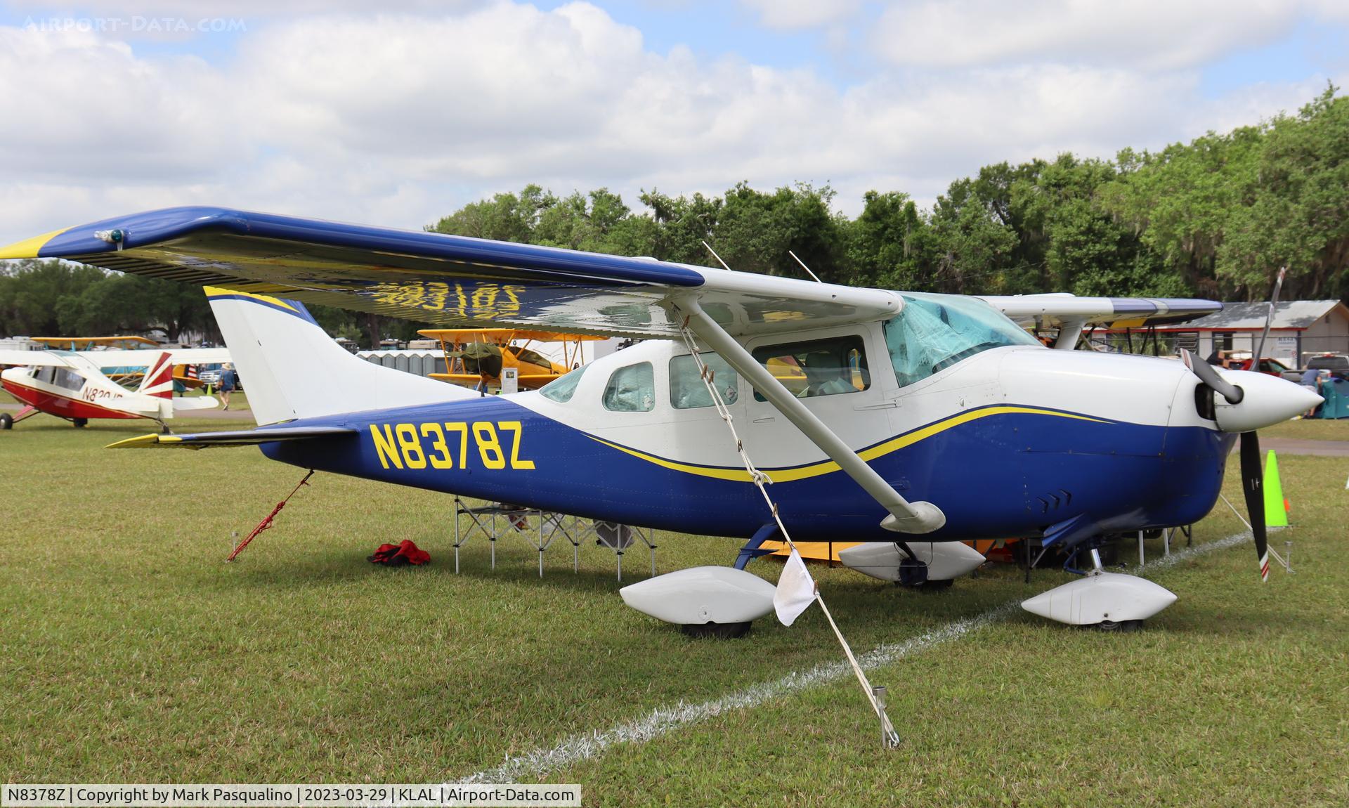 N8378Z, 1963 Cessna 210-5 (205) C/N 205-0378, Cessna 205