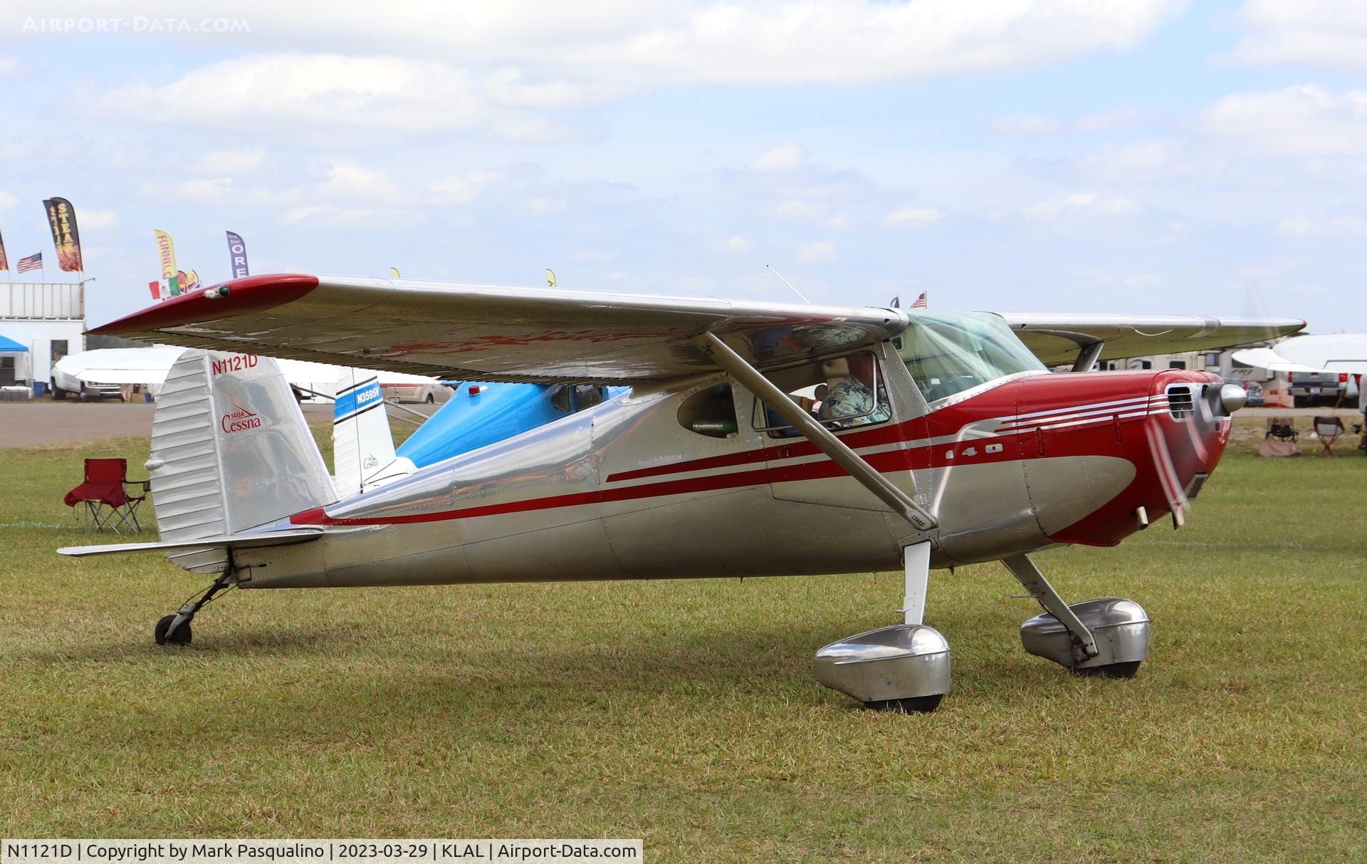 N1121D, 1950 Cessna 140A C/N 15685, Cessna 140A