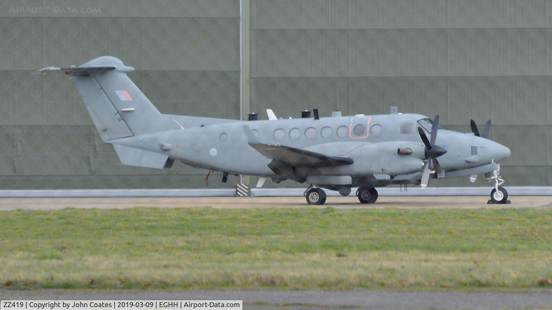 ZZ419, 2007 Hawker Beechcraft Shadow R1 (350CER) C/N FM-18, At Gama Avn.