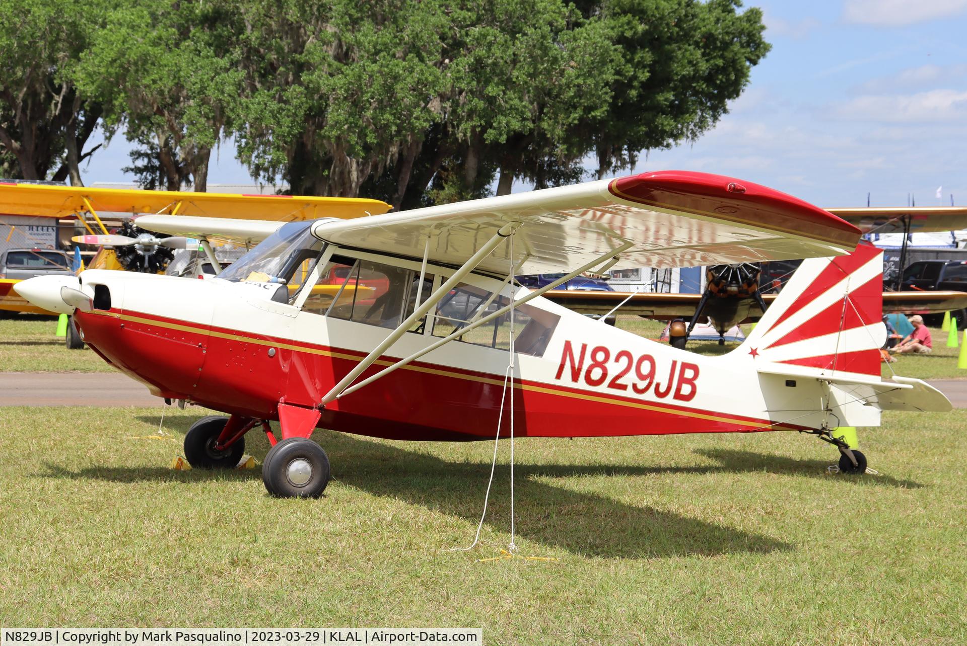 N829JB, 1965 Champion 7GCAA Citabria C/N 34, Champion 7GCAA