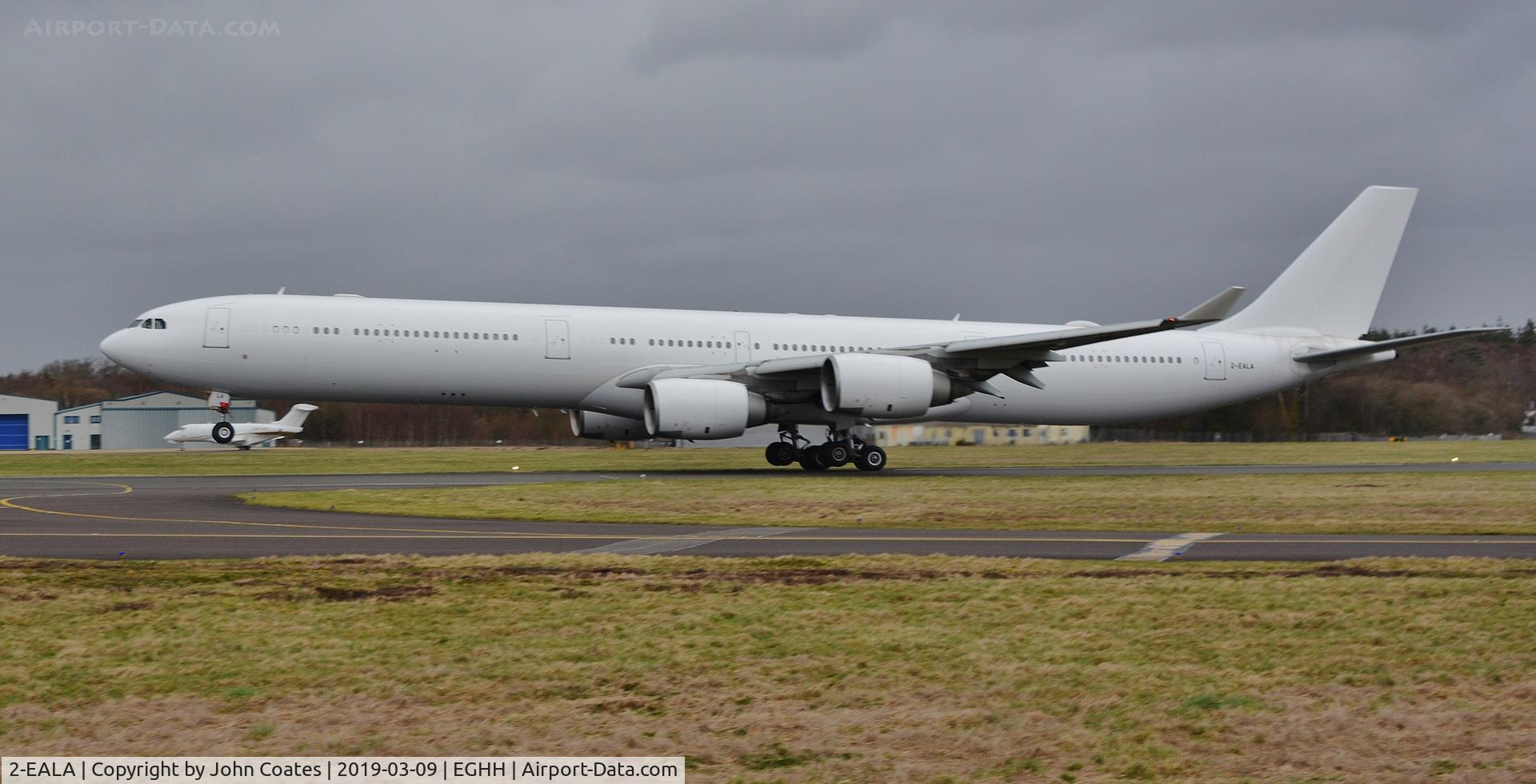 2-EALA, 2009 Airbus A340-642X C/N 1040, Arriving on 26