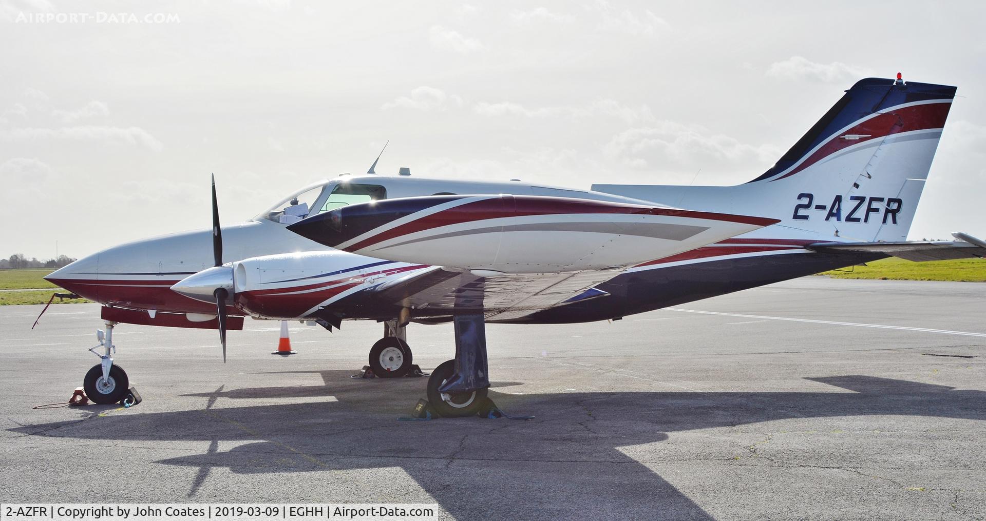 2-AZFR, 1971 Cessna 401B C/N 401B-0121, Visitor parked