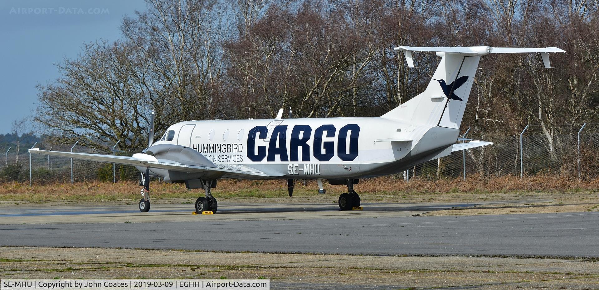 SE-MHU, 1990 Beech 1900C-1 C/N UC-115, Rare visitor