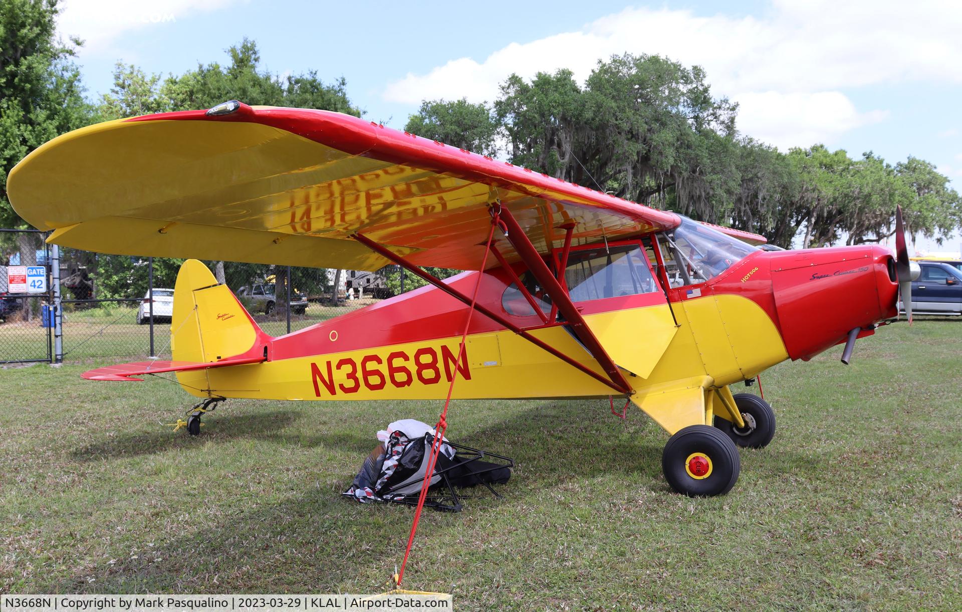 N3668N, 1947 Piper PA-12 Super Cruiser C/N 12-1919, Piper PA-12