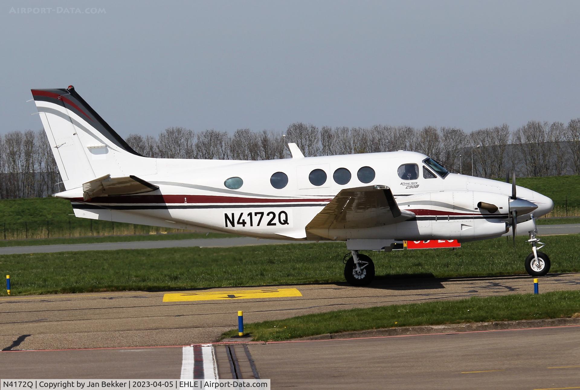 N4172Q, Raytheon Aircraft Company C90A C/N LJ-1622, Lelystad Airport