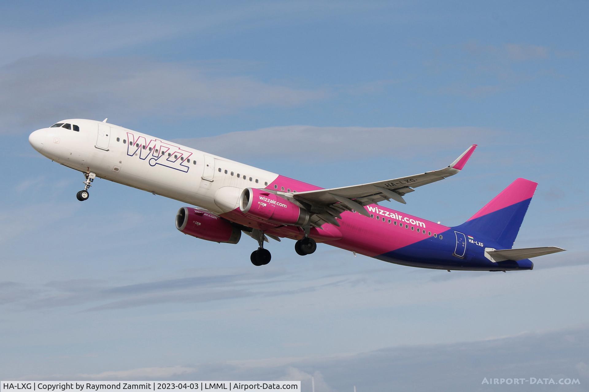 HA-LXG, 2016 Airbus A321-231 C/N 7182, A321 HA-LXG Wizzair