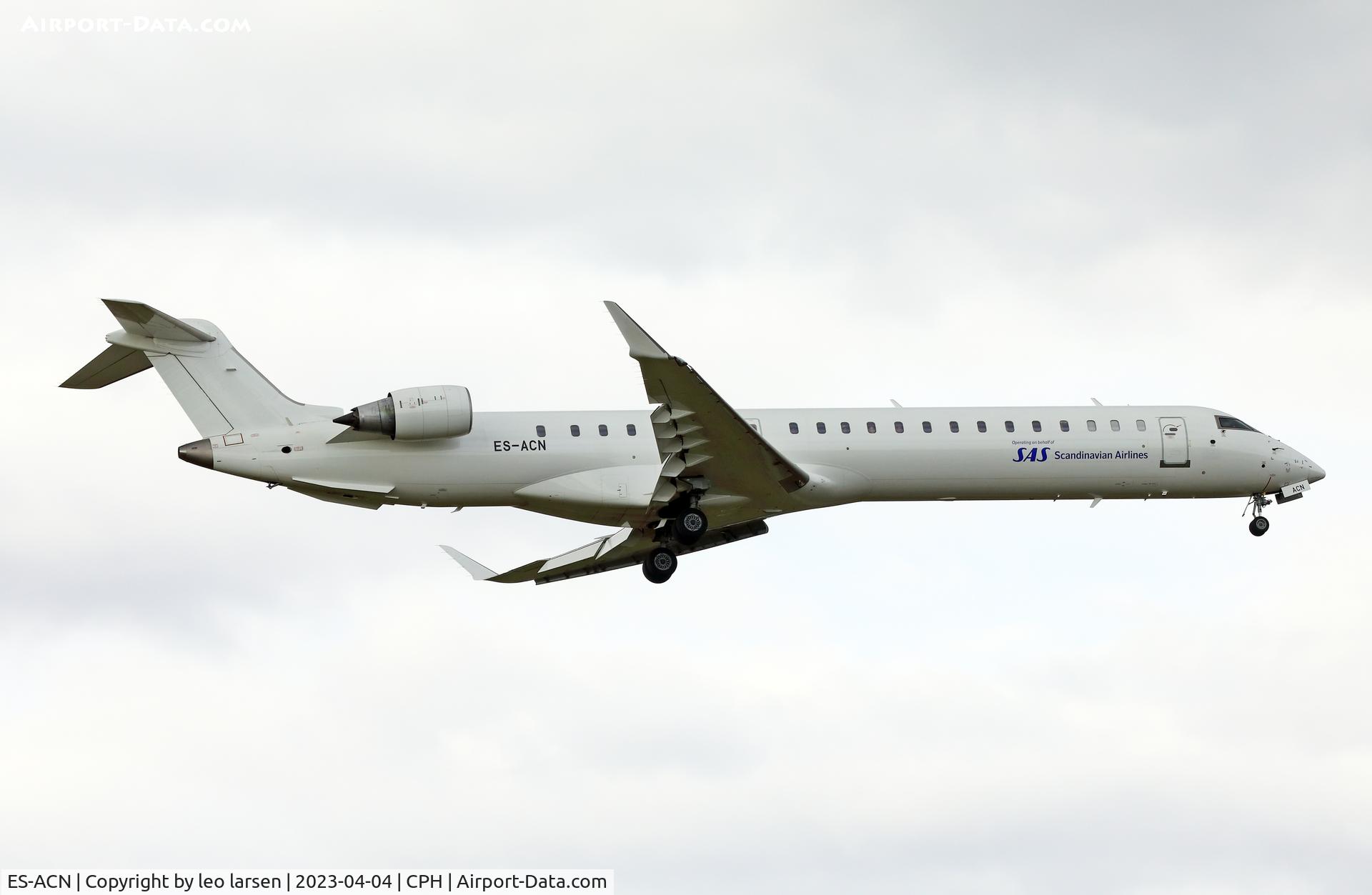 ES-ACN, 2009 Bombardier CRJ-900ER (CL-600-2D24) C/N 15237, Copenhagen 4.4.2023