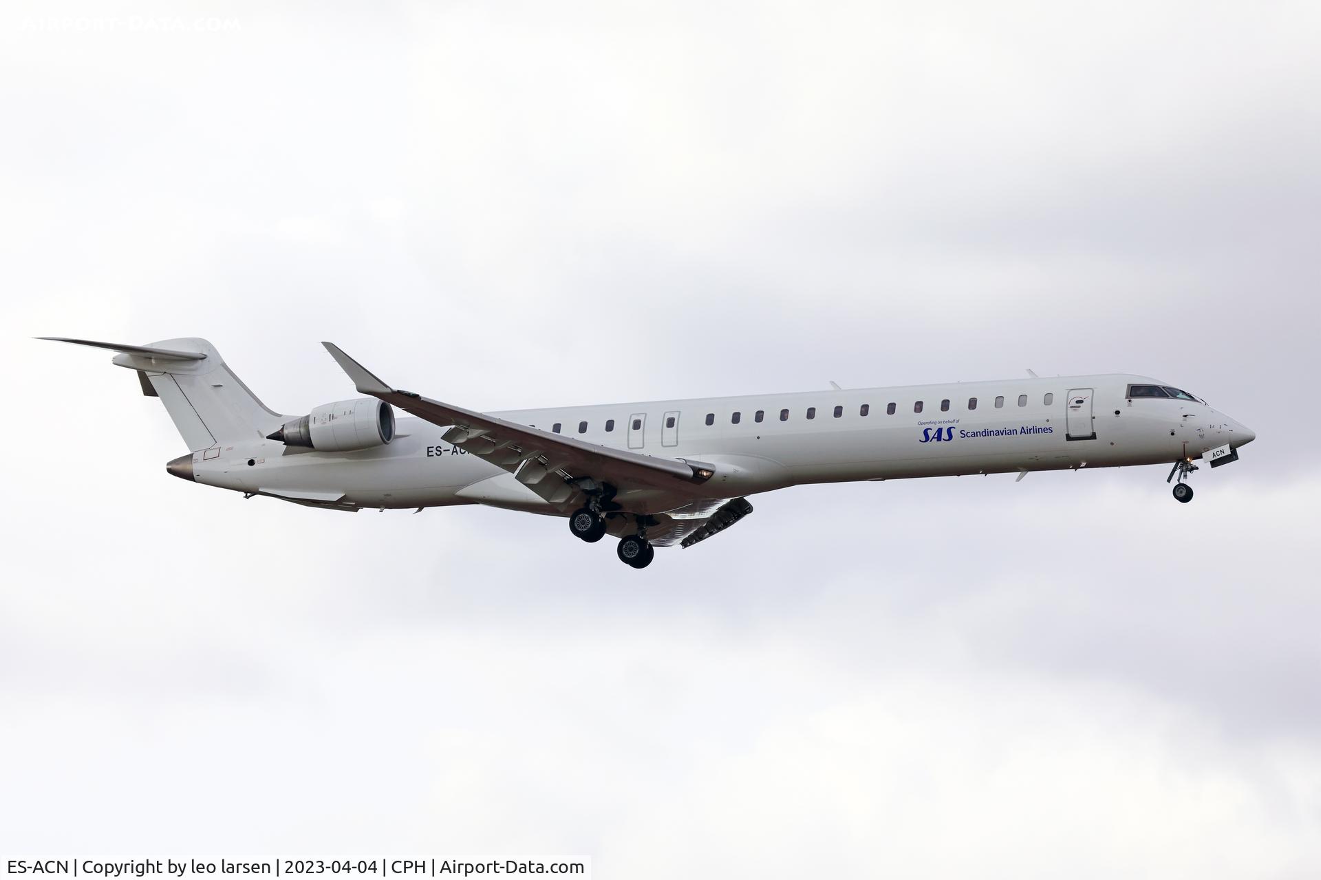 ES-ACN, 2009 Bombardier CRJ-900ER (CL-600-2D24) C/N 15237, Copenhagen 4.4.2023