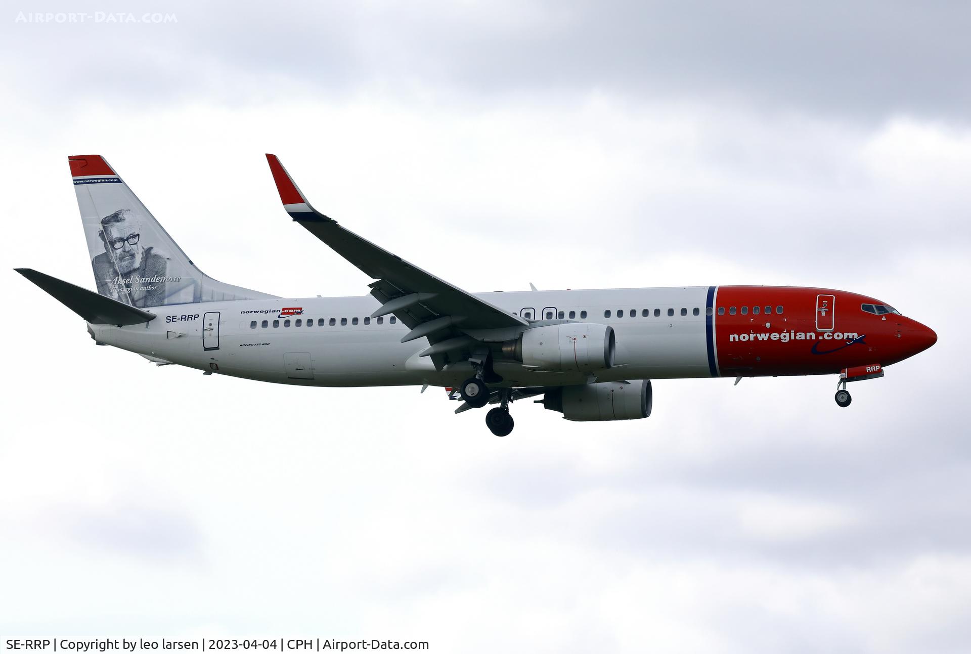 SE-RRP, 2011 Boeing 737-8JP C/N 39047, Copenhagen 4.4.2023