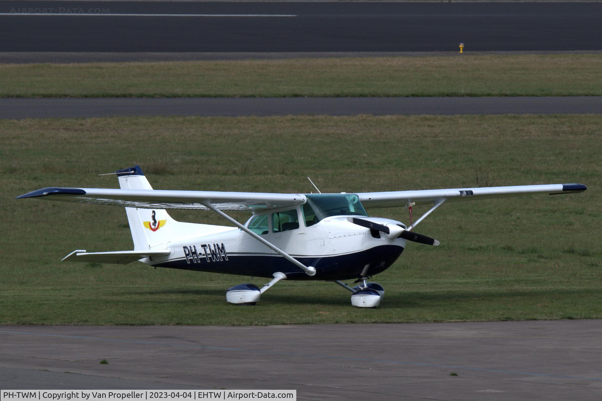 PH-TWM, 1983 Cessna 172P C/N 17275859, Vliegclub Twente Cessna 172P parked at its home base, 2023.