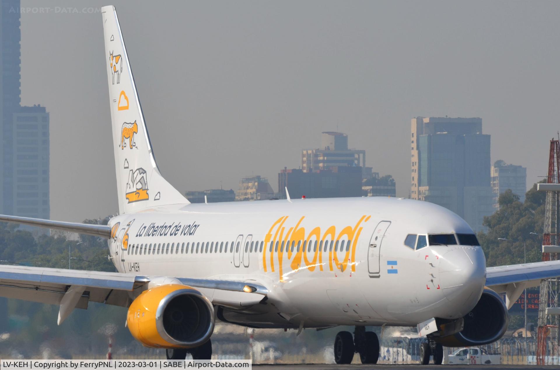 LV-KEH, 2010 Boeing 737-8U3 C/N 30150, Arrival of Flybondi B738