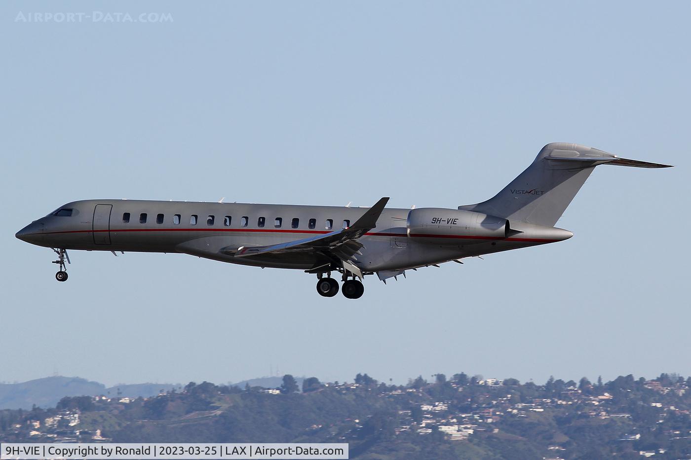 9H-VIE, 2020 Bombardier BD-700-2A12 C/N 70069, at lax