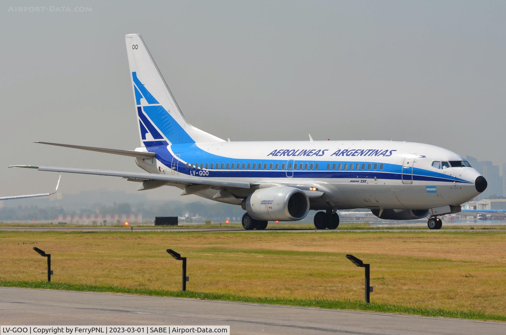 LV-GOO, 2009 Boeing 737-7BD C/N 35962, Aerolineas Argentinas B737 in very nice retro look
