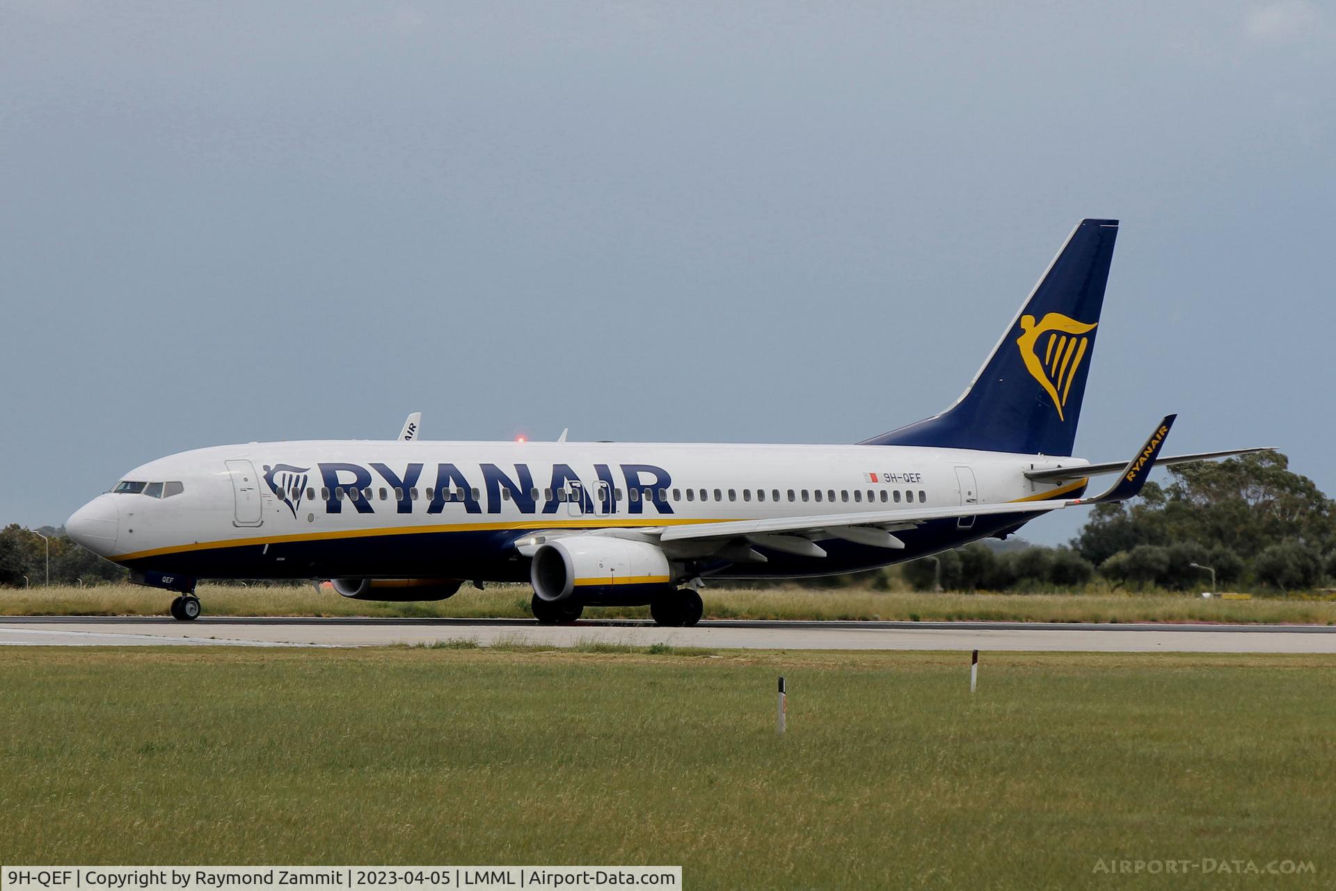 9H-QEF, 2018 Boeing 737-800 C/N 44824, B737-800 9H-QEF Malta Air