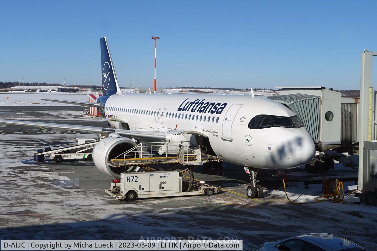 D-AIJC, 2020 Airbus A320-271N C/N 9581, At Vantaa
