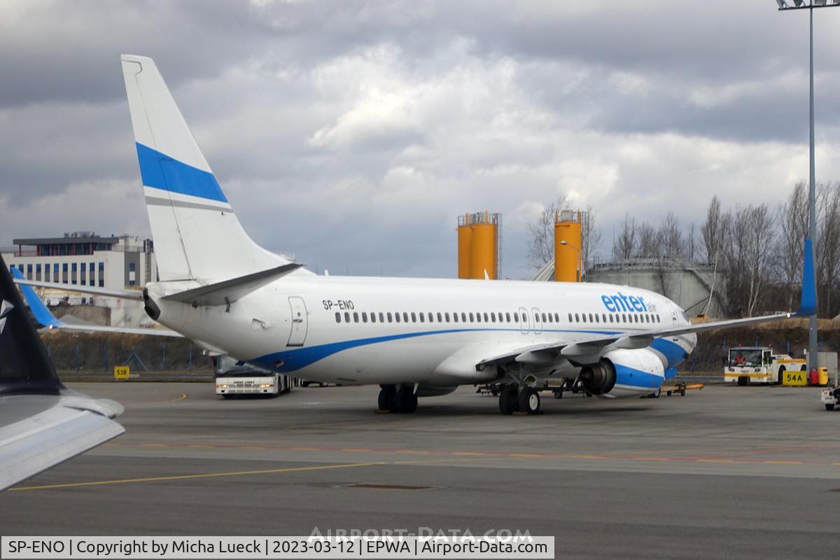 SP-ENO, 2000 Boeing 737-8AS C/N 29921, At Warsaw