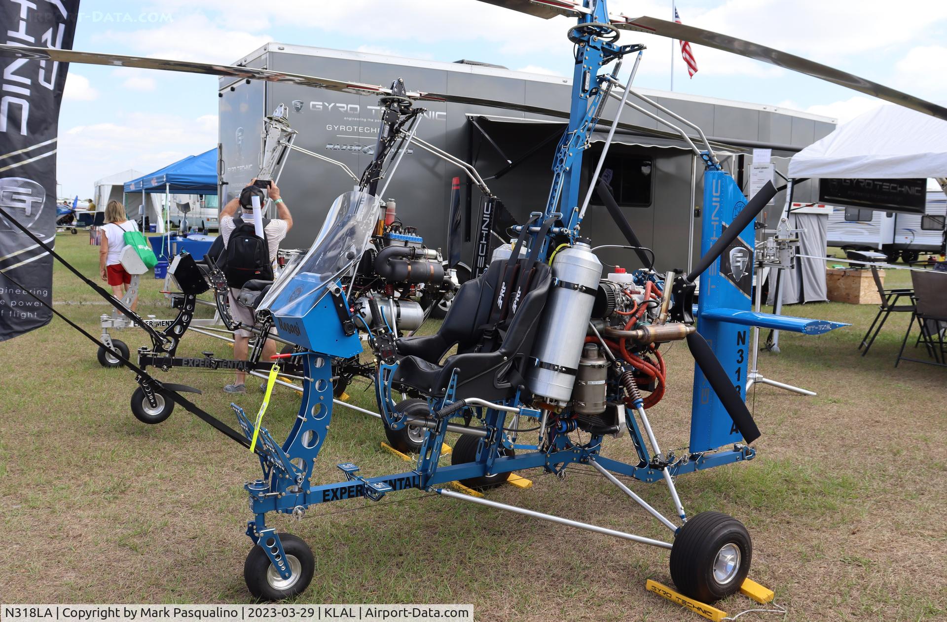 N318LA, 2020 Gyro Technic GT-VX2 C/N VX2-001, Gyro Technic GT-VX2