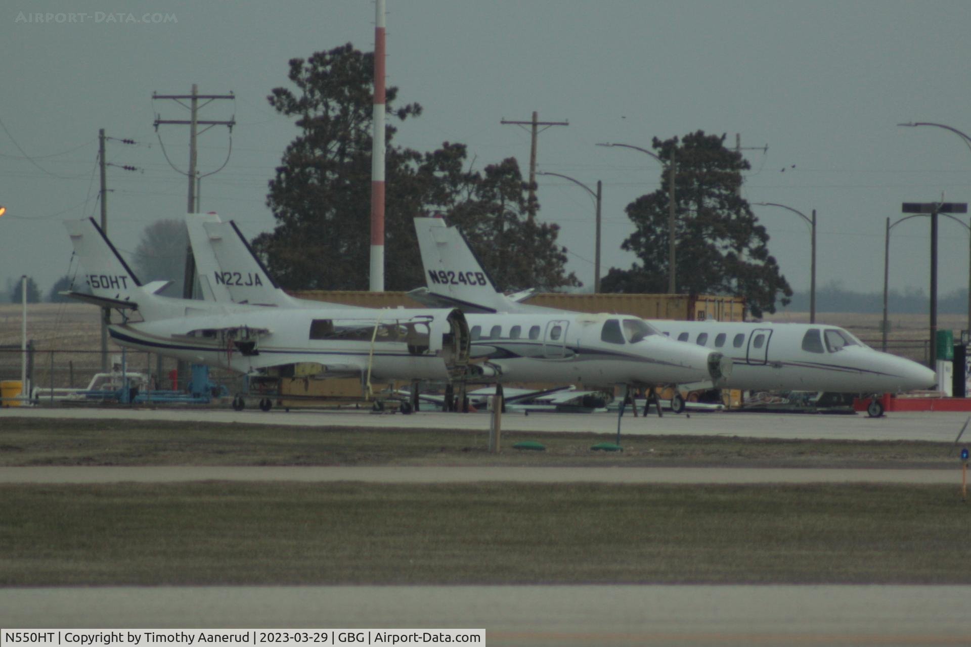 N550HT, 1982 Cessna 550 Citation Bravo C/N 550-0447, 1982 Cessna 550 Citation Bravo, c/n: 550-0447.  I'm guessing this is the one missing it's nose