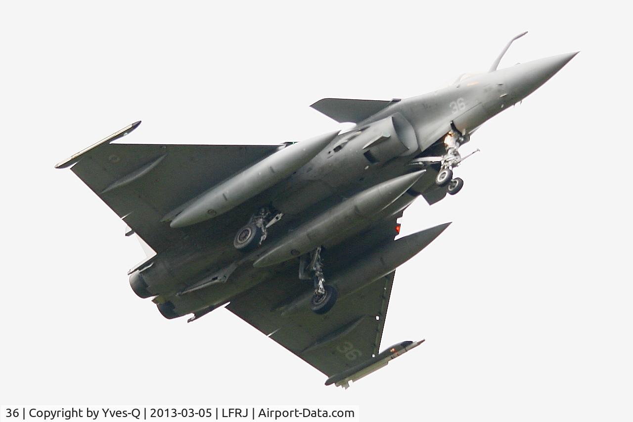 36, Dassault Rafale M C/N 36, Dassault Rafale M,  On final rwy 08, Landivisiau naval air base (LFRJ)
