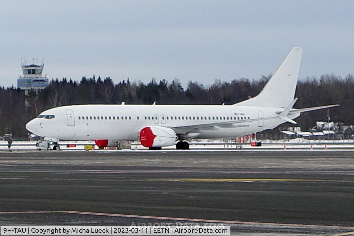 9H-TAU, 2018 Boeing 737-8MAX C/N 43001, At Tallinn