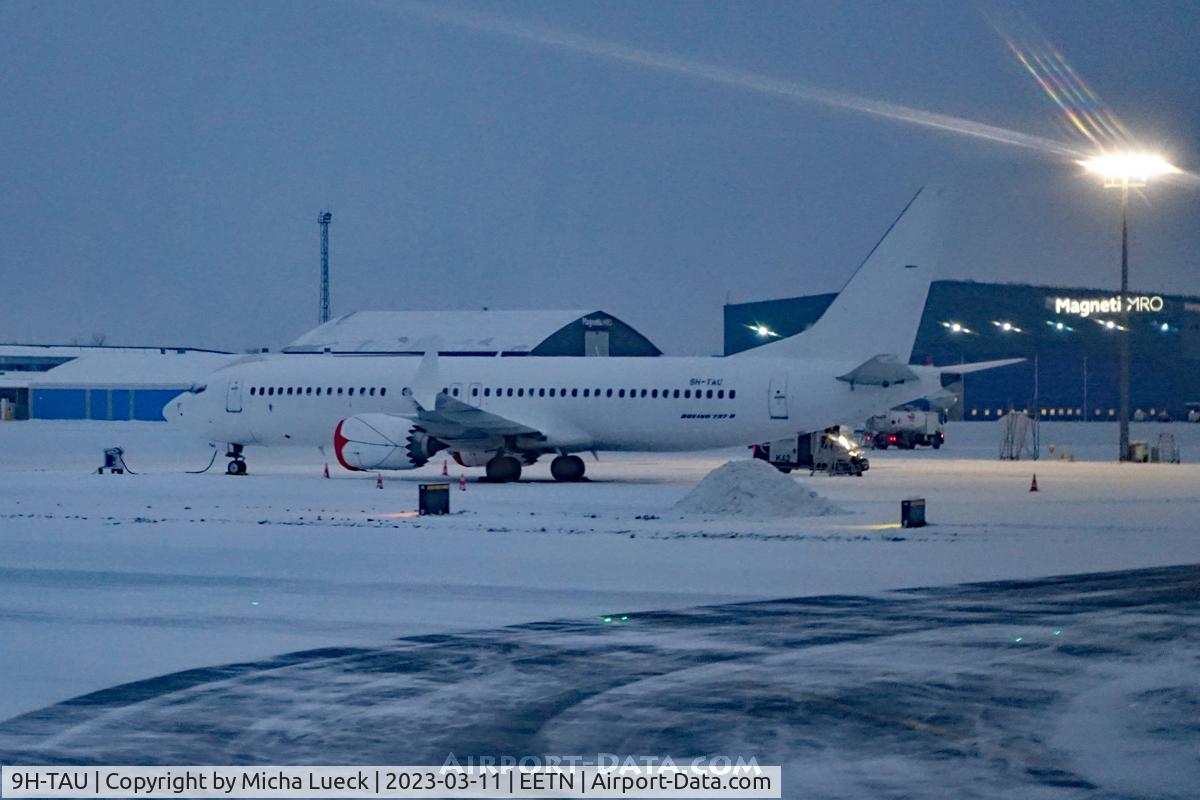9H-TAU, 2018 Boeing 737-8MAX C/N 43001, At Tallinn