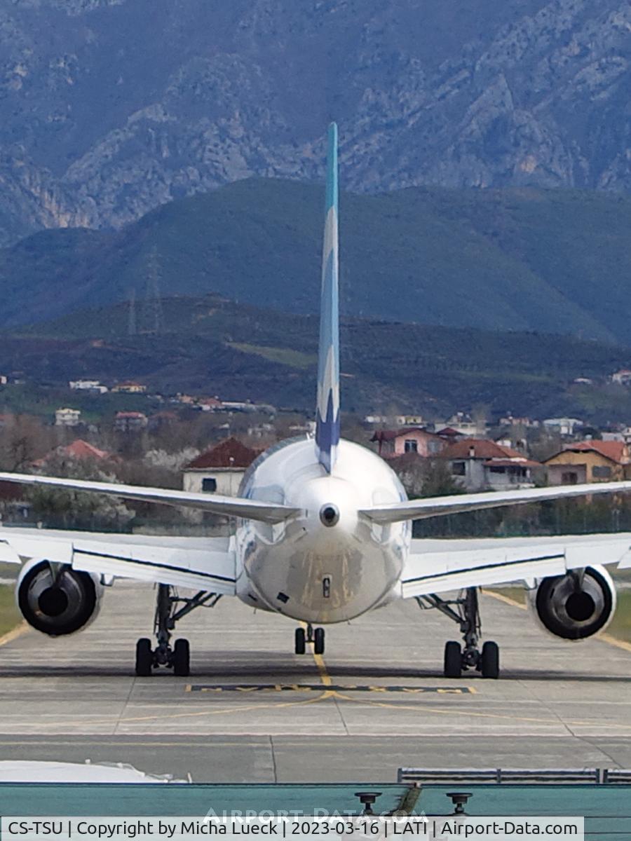 CS-TSU, 2002 Boeing 767-34P/ER C/N 33048, At Tirana