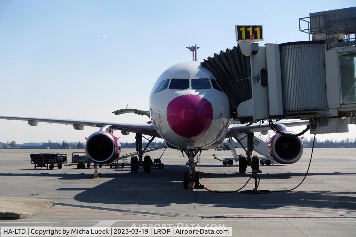 HA-LTD, 2018 Airbus A321-231 C/N 8305, At Henri Coanda