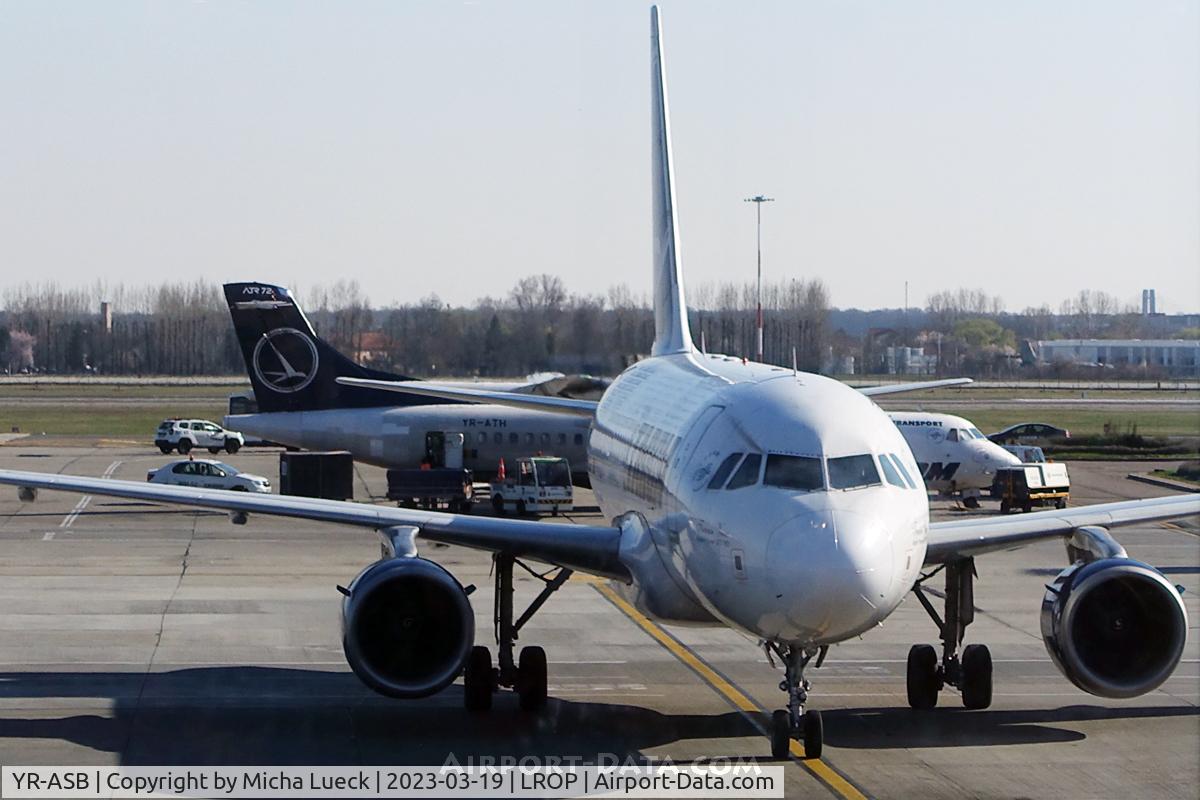 YR-ASB, 2006 Airbus A318-111 C/N 2955, At Henri Coanda
