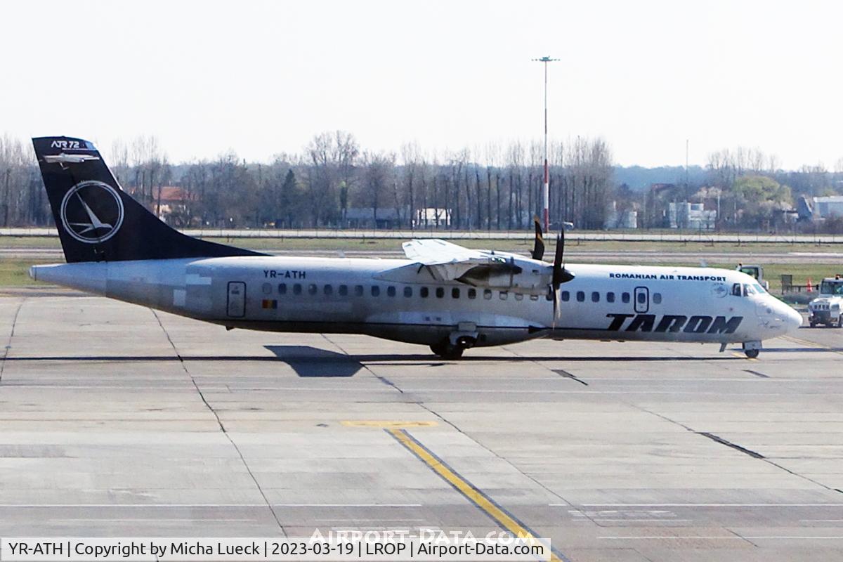 YR-ATH, 2009 ATR 72-212A C/N 861, At Henri Coanda